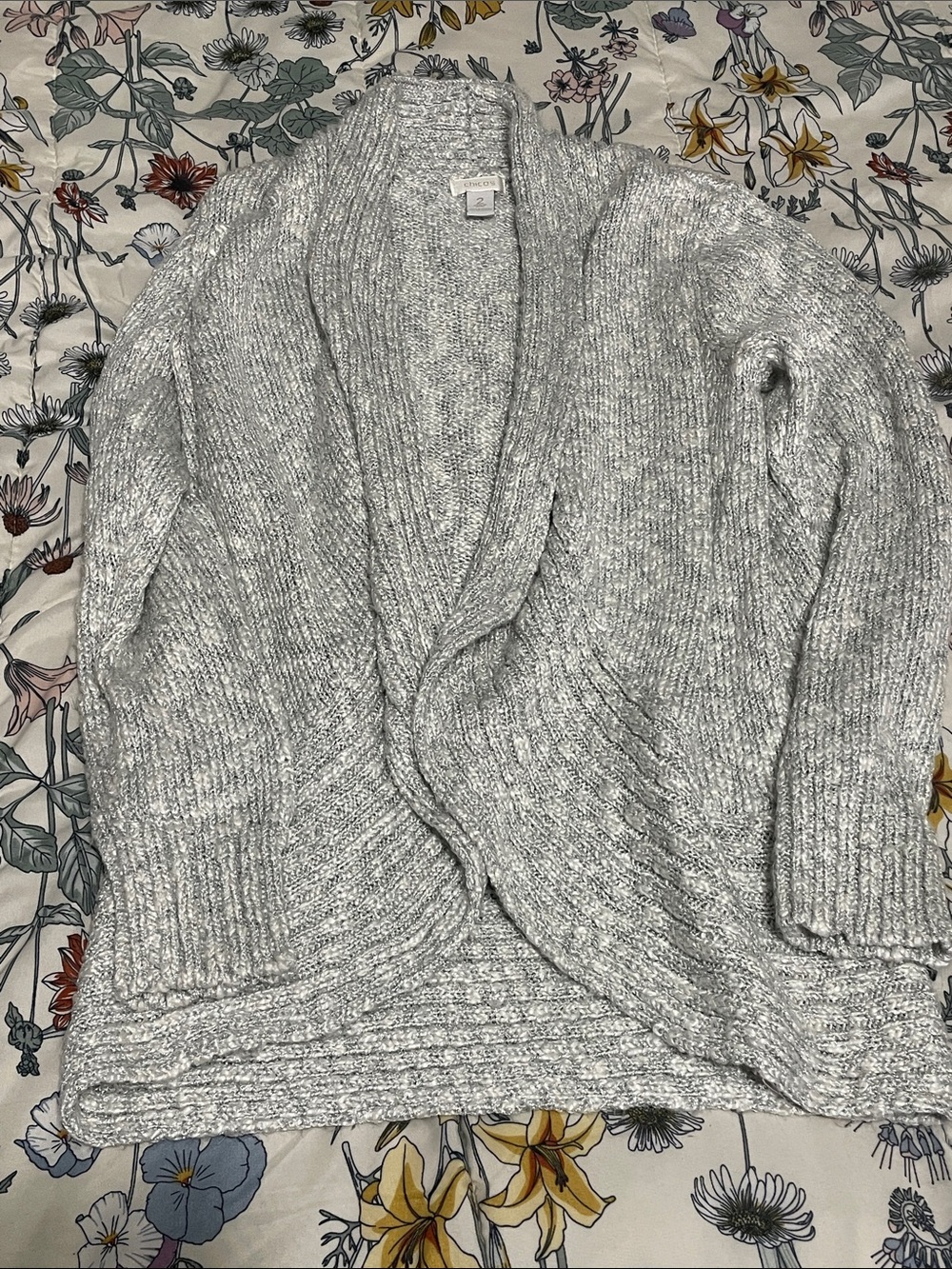 Chico’s Women’s Metallic Sweater